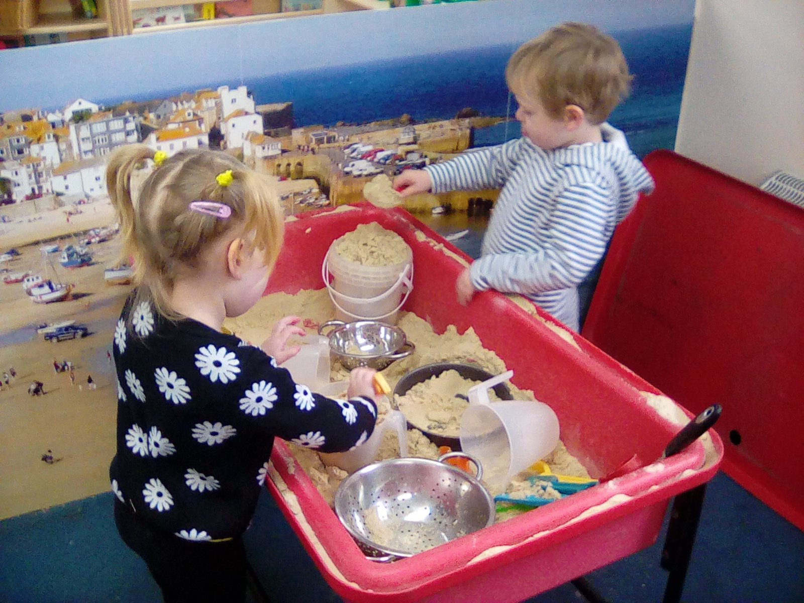 We love to learn through play